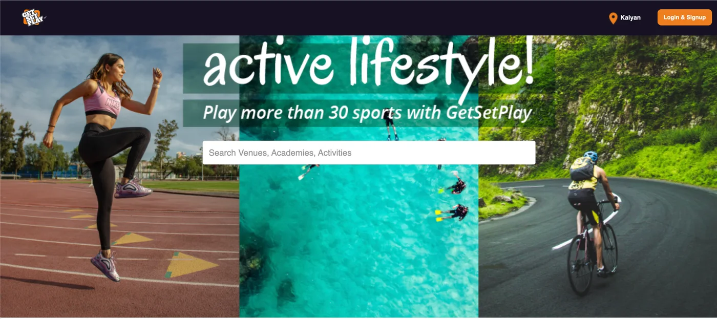GetSetPlay product screenshot